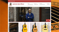 Desktop Screenshot of guitarrasjuanalvarez.com